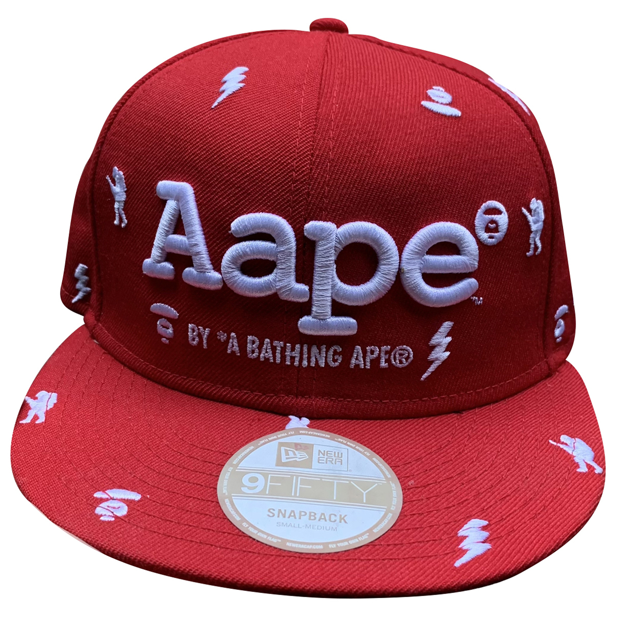 Hat A Bathing Ape Red size M 
